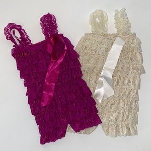 *Photoshoot Prop Outfits Romper Sets New and like new. See notes b…